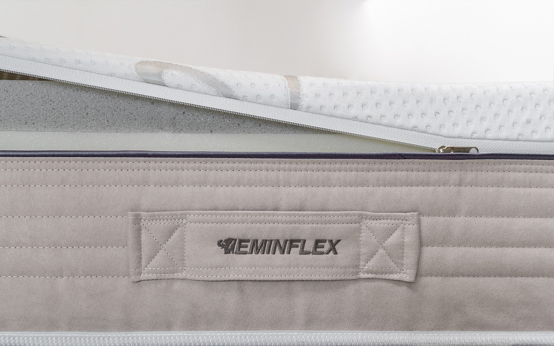 Eminflex Materassi Diamond matrimoniale dettaglio sfoderabilità