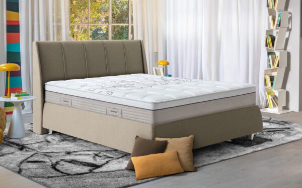 Eminflex Materassi Wonder matrimoniale con letto ambientato