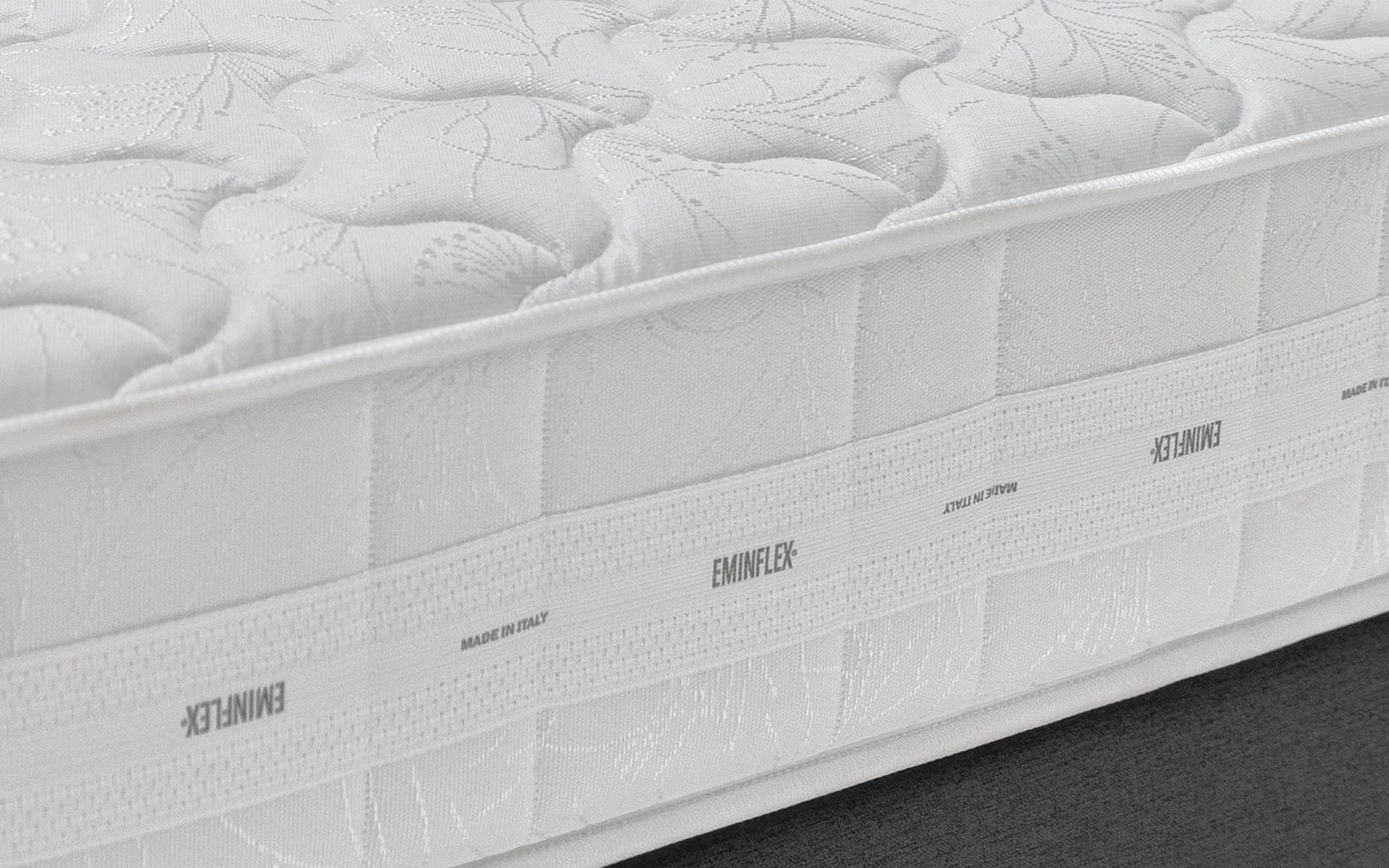 Eminflex Materassi Mito matrimoniale dettaglio fascia perimetrale