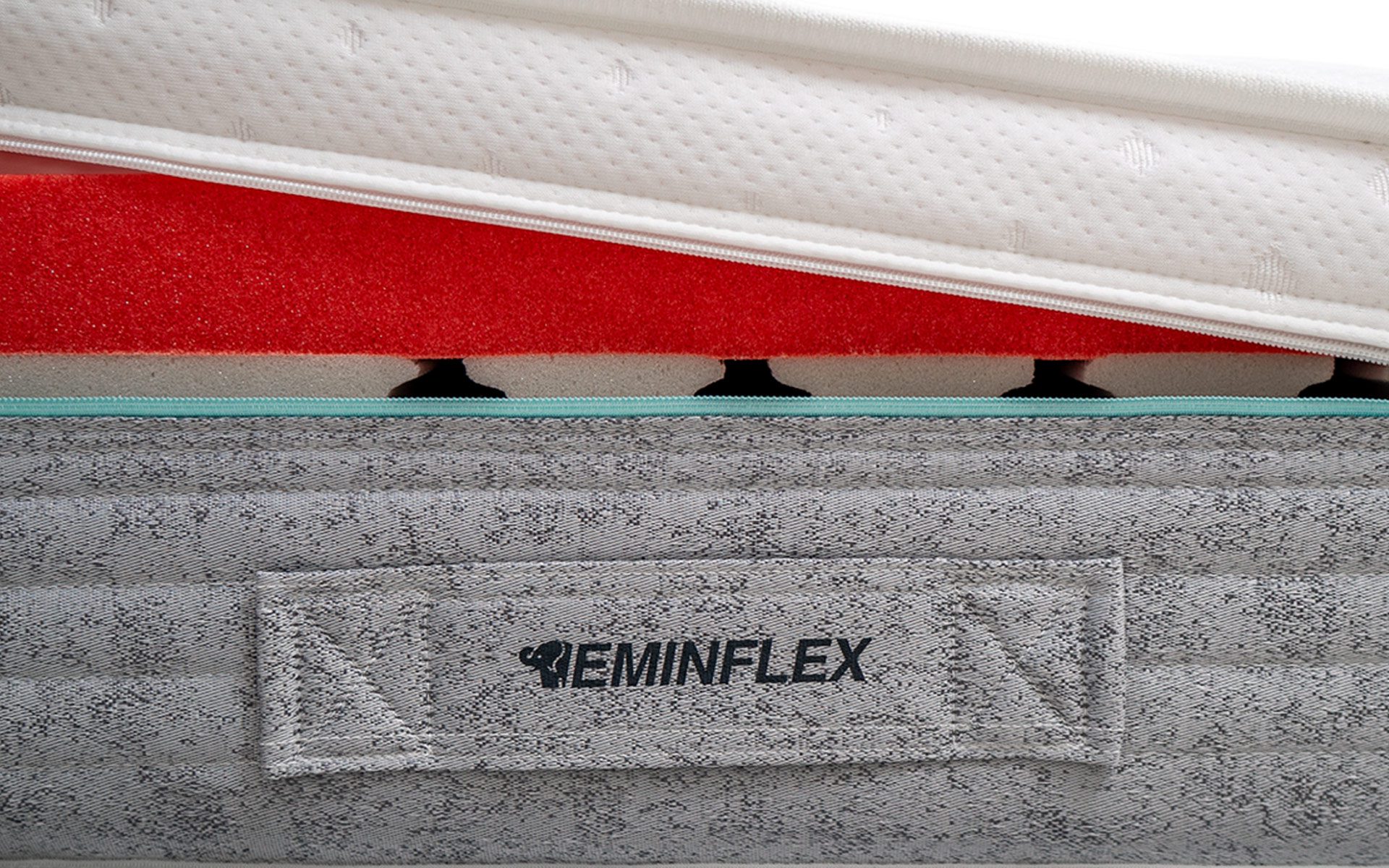 Eminflex Materassi Perfecto matrimoniale dettaglio sfoderabilità