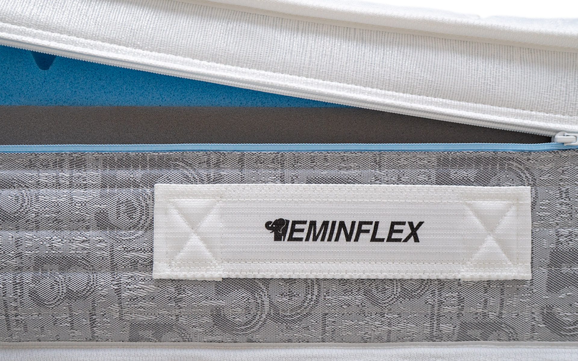 Eminflex Materassi Sano matrimoniale dettaglio sfoderabilità