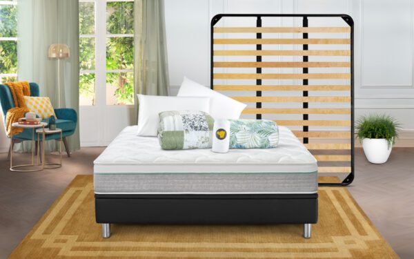 Eminflex Materassi Paradise matrimoniale con rete Elekta Plus e kit notte