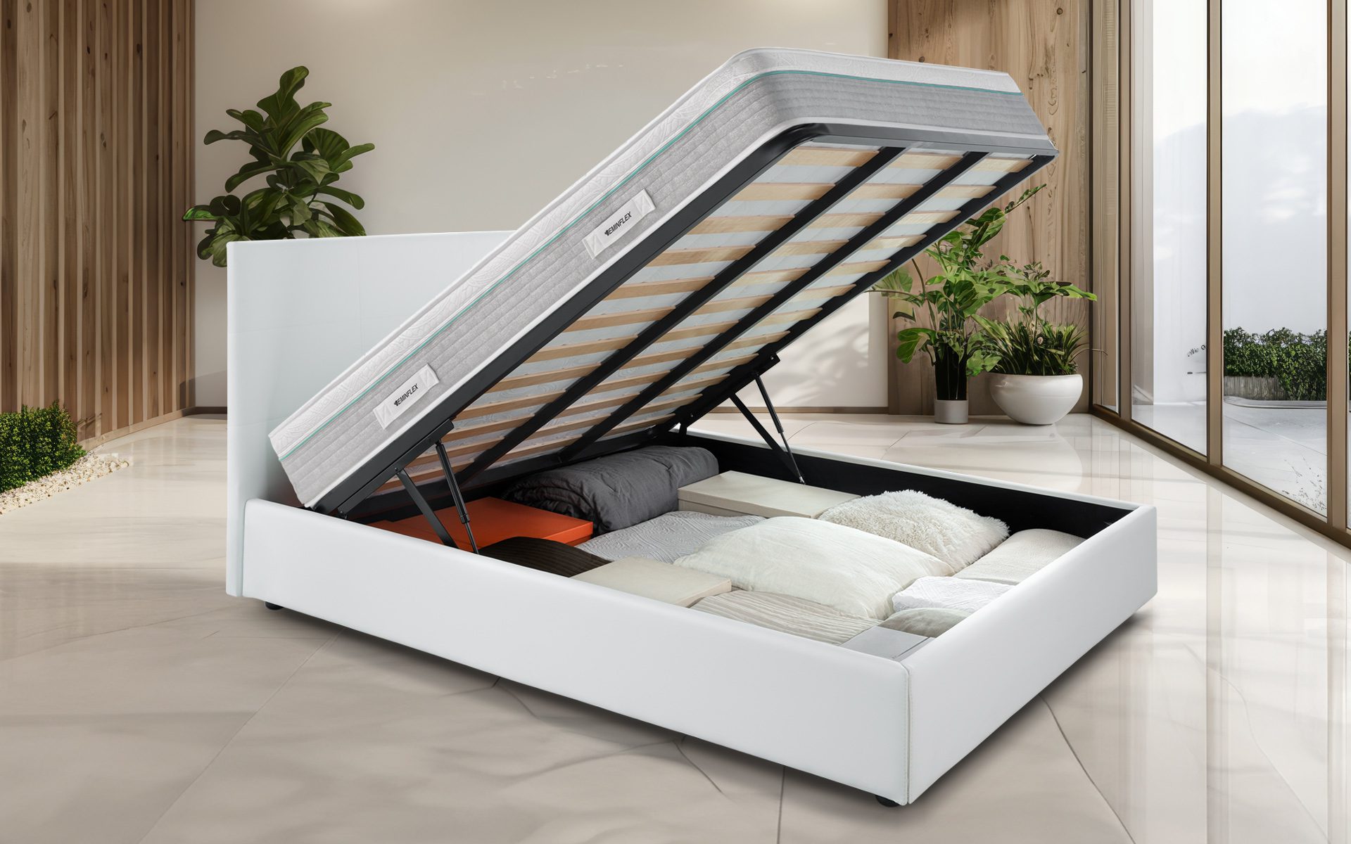 Pacifico con Letto Contenitore